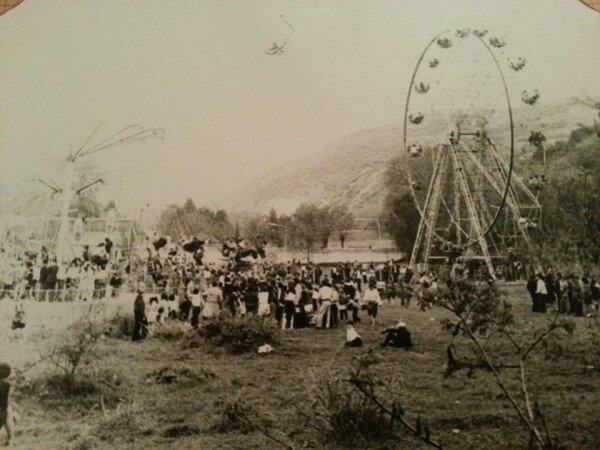 Цхинвальский большой парк 1960-70годы