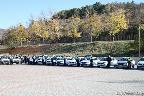 МВД Южной Осетии передали новые транспортные средства