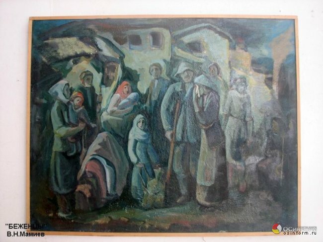 Картины, посвященные Геноциду осетин в 1920г