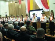 На торжественном собрании в Цхинвале почтили память героев Осетии