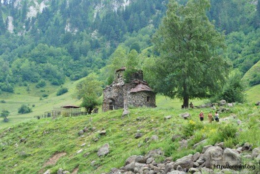 Дзауский район Южной Осетии. Июль 2011 год - фото