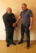 Союза добровольцев Донбасса наградил «Нагрудным Знаком» Тенгиза Догузова 