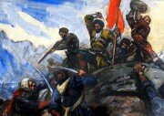 Знаменитый бой отряда Мате Санакоева у селения Рук