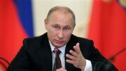 Путин обвинил Запад в «раскручивании антироссийской истерики»