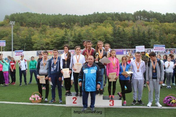 Соревнования на «Кубок президента Федерации легкой атлетики Республики Южная Осетия». Фото