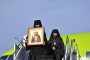 Икона с частицей мощей святого преподобного Серафима Саровского доставлена в Северную Осетию