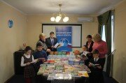 Представительство Россотрудничества в Южной Осетии передало Цхинвальской школе №6 учебные материалы