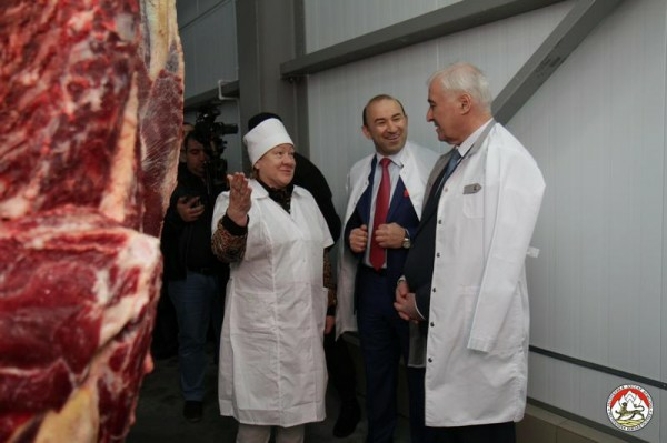 Открытие мясоперерабатывающего завода «Растдон»