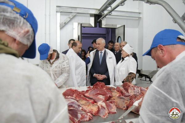 Открытие мясоперерабатывающего завода «Растдон»