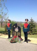 Памятник павшим в Сталинградской битве героям из Осетии открыли на Мамаевом кургане