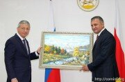 Анатолий Бибилов встретился с главой РСО-Алания