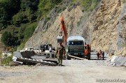 В Южной Осетии близится к завершению строительство дороги Гуфта-Кемулта