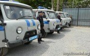 Югоосетинские милиционеры получили новые служебные машины