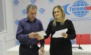 Редакторов СМИ Южной Осетии наградили юбилейными медалями