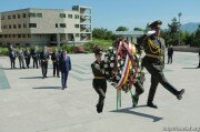 Делегация Южной Осетии почтила память жертв геноцида армянского народа и защитников Арцаха