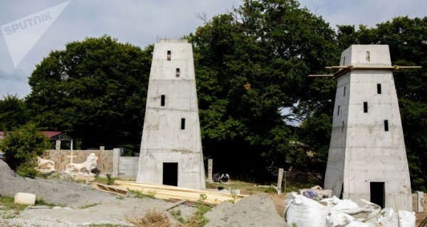 В Южной Осетии строят фамильное святилище и православный храм 