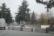В столице Южной Осетии начался ремонт моста на улице Путина