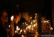 Православные верующие в Южной Осетии встречают рождественский сочельник