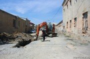 Еще одну улицу в рамках Инвестпрограммы восстанавливают в Цхинвале