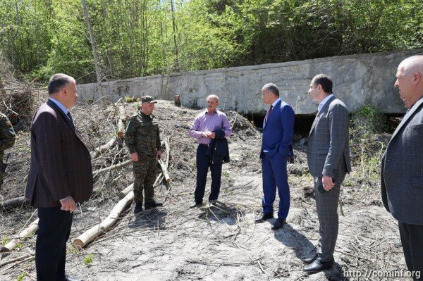 Анатолий Бибилов поручил приступить к ремонту Кехвского оросительного канала