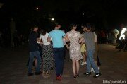 Симд в центре столицы: в Цхинвале проводятся вечера танцев