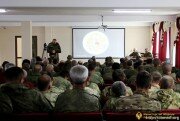 Вопросы боевой подготовки обсудили на собрании командного состава армии Южной Осетии