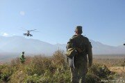 Мотострелки ЮВО совместно с ВС Южной Осетии уничтожили наступающего "противника"