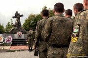 Абхазские военнослужащие почтили память погибших защитников и мирных жителей Южной Осетии