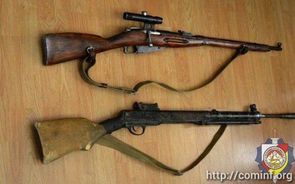 Музей ЮОГУ пополнился винтовкой Мосина и пулеметом Дегтярева